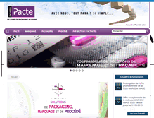 Tablet Screenshot of pacte-maroc.com